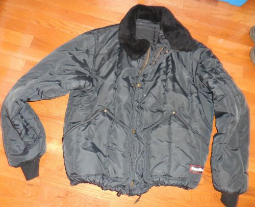 RefrigiWear Insulated Jacket Black  XLarge