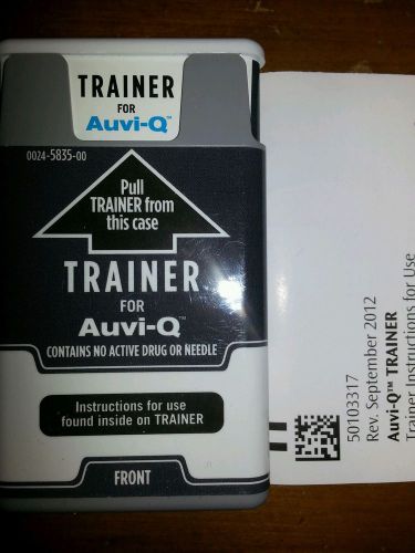 Auvi-Q Epi-pen Reusable Talking Trainer New Sanofi