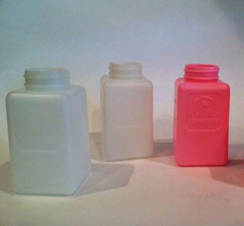 Static safe plastic bottle - 180 ml.