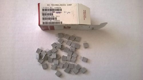 AC92 Lot of 41 pcs 67WR20K 3/8&#034; Square Trimmer 20K Ohm 10% 0.5W PC Pin