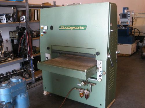 Sandingmaster 36” Wide Timesaver Belt Sander Type CSB900 220V 3PH