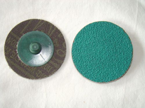 3M Roloc 36 Grit 2inch Surfacing Sanding Disks 30 eachj