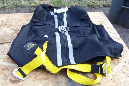 2008 Black Mesh Construction Tux Guardian Full Body Harness - 2XL