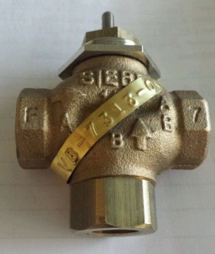 Invensys vb-7313-000-4-02  1/2&#034; full port 3 way mixing valve 2.2cv screwed end for sale