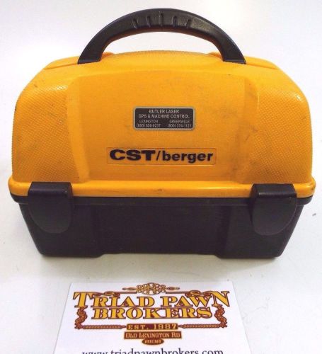 M191874 cst/berger 24x automatic optical level survey transit w/ case for sale