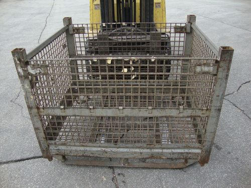 WIRE BASKET 54&#034;L x 44&#034;D x 41&#034;H - 375 POUNDS