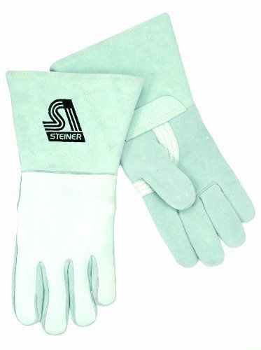 Steiner 7500s premium welding gloves  pearl elk skin  back lined with nomex  sma for sale