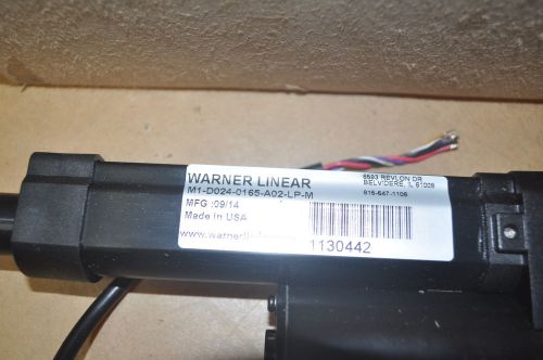 WARNER LINEAR M1-D024-0165-A02-LP-M Linear Actuator,