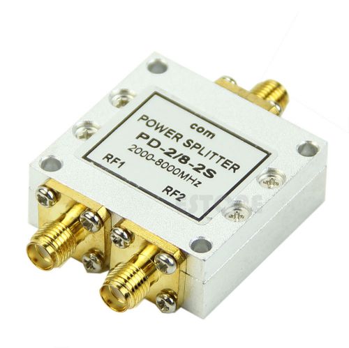 New rf broadband pd-2 sma connect wifi/gps power spilitter microstrip divider for sale