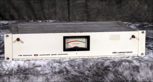 CBS LABORATORIES FM VOLUMAX 410 AUTOMATIC PEAK CONTROLLER