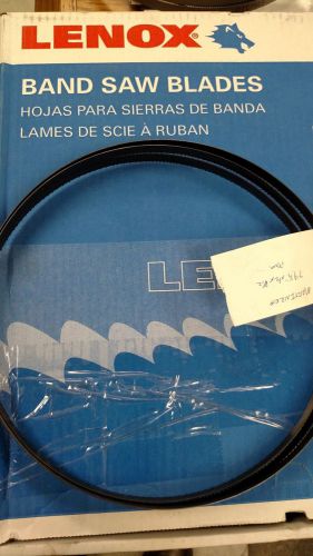 NEW Lenox Bandsaw Blade 7’-9-1/2” L x  1/2 ” W x .025 Th 8-12 Tooth