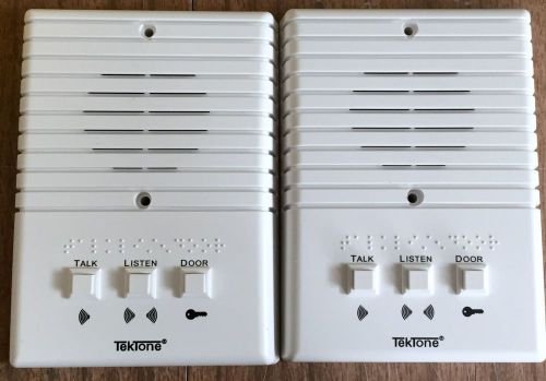 TWO LeeDan TEKTONE SOUND &amp; SIGNAL IR204E Apartment Station Surface Mount 4 wire