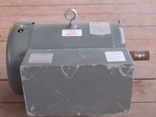 10 HP Baldor L3711T 230 volt 3450 rpm 215T frame