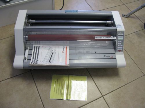 GBC Ultima 65 Heatseal 27&#034; Heavy Duty Hot Roll Laminator Laminating Machine