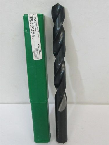 Precision Twist Drill 010042, 21/32&#034;, HSS, Jobber Length Drill Bit