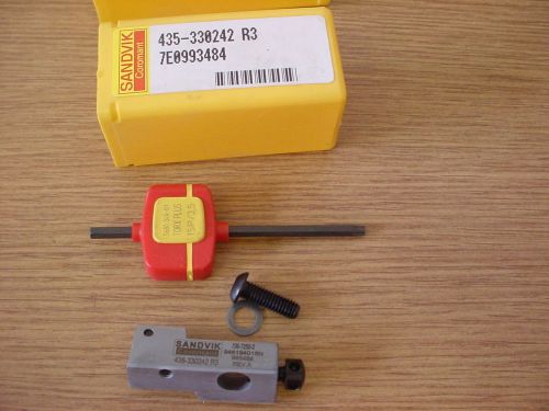 Sandvik Coromant 435-330242 R3 7E0993484 Lathe Tool Holder 706-7250-2 NEW