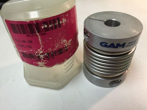 Gam ELE-KM-20 Coupling D1 = 15mm - D2 =  19mm - NEW