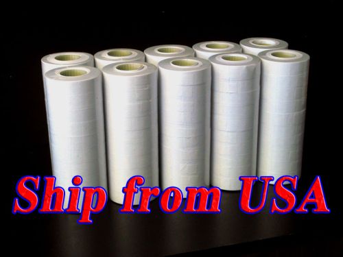 10 Tubes 100 Rolls New Price Label for MoTEX MX-6600