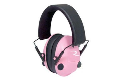 Radians electronic proamp earmuff black frame pink nrr 23 pap700cs for sale