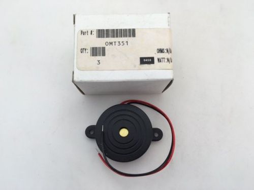 OMT351 – Ohmite, 3-28vdc (12vdc) Audio Indicator, (Piezo Buzzer)