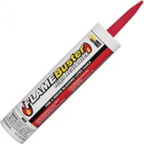 Latex Hi Heat Fire Block Caulk WHITE LIGHTNING Fire &amp; Smoke Sealant 8803030  Red