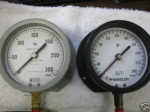 Weksler - dial pressure gage - p/n # ba14apl4lwx9pdsh for sale