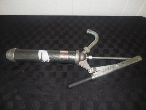 Zee Line Lever Hand Pump #381 USED 16 1/2&#034; X 10 Barrel Pump