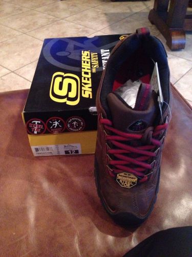 SKECHERS 76852CDB SZ 12 Work Shoes NEW IN BOX