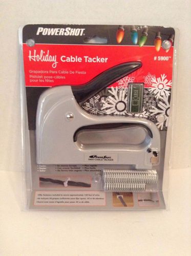 Powershot Holiday Cable Tracker Staple Gun #5900