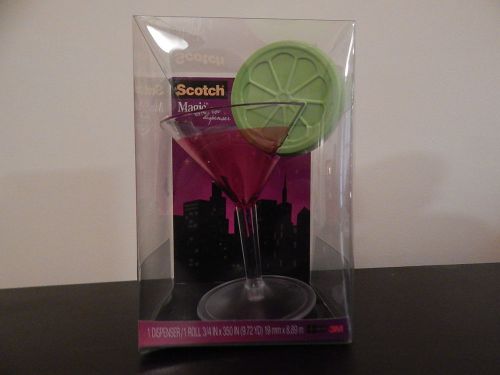 Scotch Cosmo Dispenser with Scotch Magic Tape, 3/4 x 350 Inches, 1 Roll Tape inc