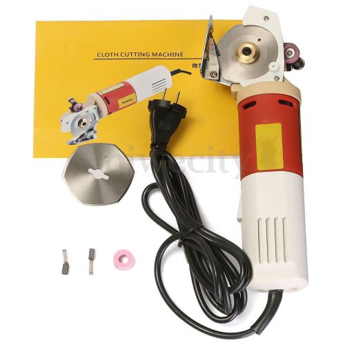 220V 65MM Rotary Blade Electric Fabric Cutter Cloth Cutting Machine Saw Tool