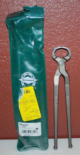 ~NEW~ DIAMOND SP12D HORSESHOE PULLER &amp; SPREADER BLACKSMITH PLIERS  ~19~