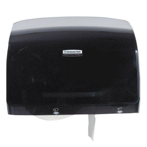 Mod Jumbo Coreless Jumbo Roll Tissue Dispenser Black Kimberly Clark 34831