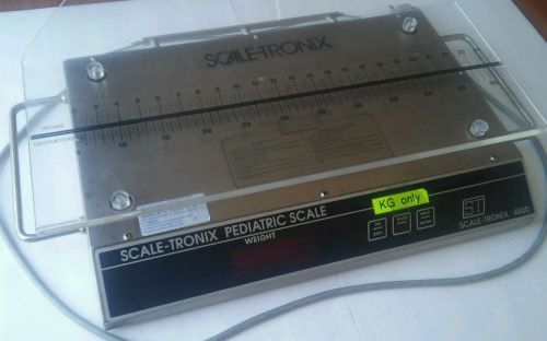 Scale-Tronix 4800 (ST-4800)  Pediatric Infant (Kilos/Pounds) Scale  (7389)