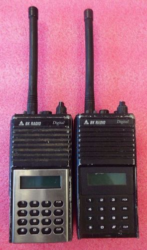 Lot of 2, BENDIX KING DPHX5102X DIGITAL PORTABLE RADIO DPH  @KLM