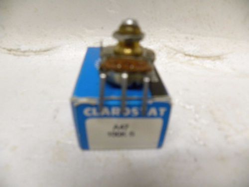 1 Clarostat A47 100K-S  New in Box Precision Potentiometer