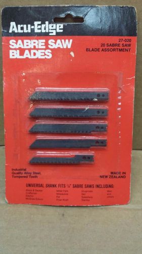 Acu-Edge 20 PC Reciprocating Jig Saw  Blades Universal Fit    Wood, Plastic