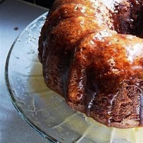 New Rare Desserts Recipe Apple Harvest Pound Cake with Caramel FOOD *&amp;^)*