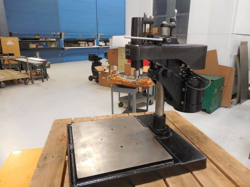 PRECISION DRILL MACHINE CO. 8 1/2 &#034; VARIABLE SPEED DRILL PRESS