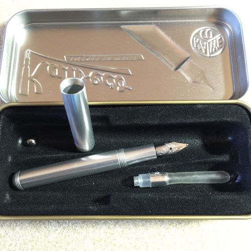 Kaweco Liliput fountain pen Stainless Steel Nib: B