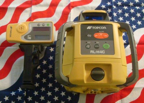 Topcon RL-H4C Vertical &amp; Horizontal Long Range Leveling Rotary Laser w/ LS-80L