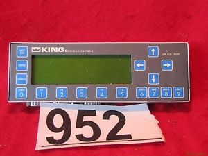 KING COMMUNICATIONS K2204 ~ JOB TRACK TRACKING DATA TERMINAL (?) ~ #952