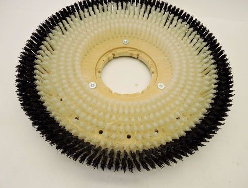 Tennant 19&#034; Poly White &amp; Black Brush Broom Scrubber