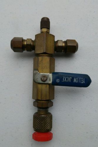 Used Yellow Jacket 93850 SuperEvac Evacuation Manifold