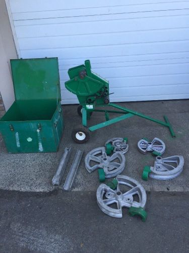 Greenlee 1818 Mechanical Bender 1/2&#034;-2&#034; Rigid EMT IMC w/ Box #1