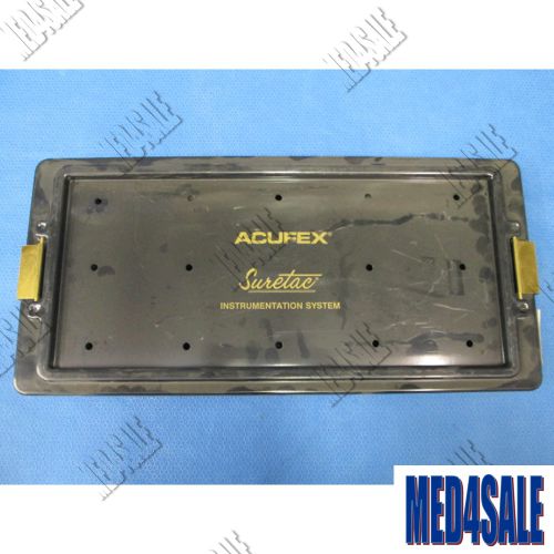 Acufex Suretac Instrumentation System Tray 011632