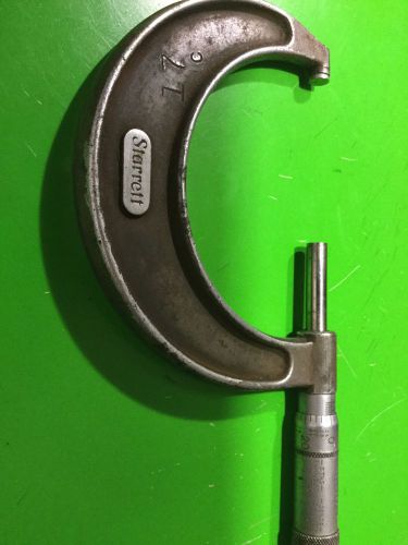 Starrett  Micrometer No.436 2-3&#034;. Used