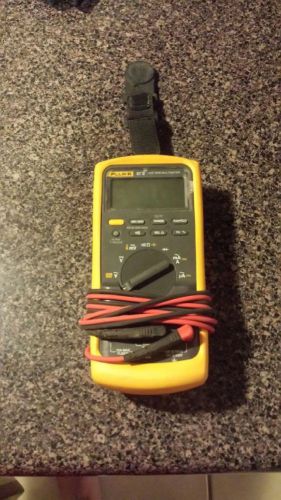 Fluke 87 V True RMS Multimeter Lightly Used Excellent Condition W/ Leads Tester