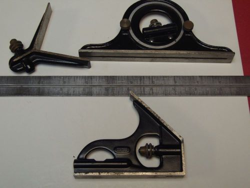 Combination Square Center Head Protractor 12” Rule