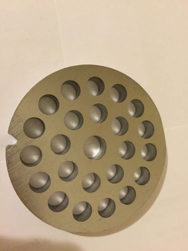 #12  stainless  meat grinder plate 1/4&#034; hole for sale